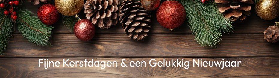 Fijne Kerstdagen en een Gelukkig Nieuwjaar