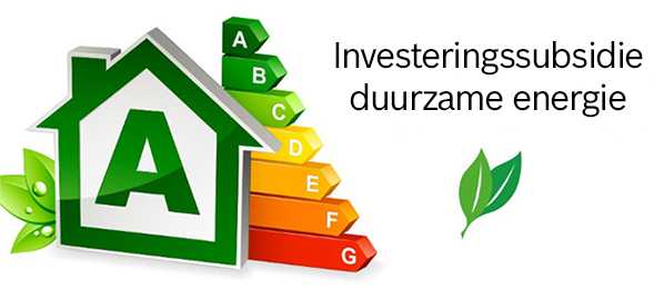 Investeringssubsidie duurzame energie