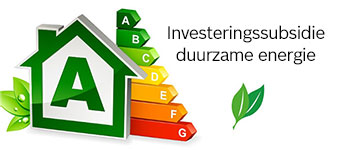Investeringssubsidie duurzame energie