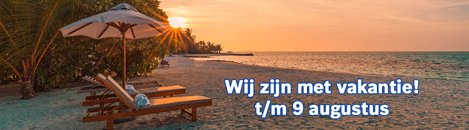 MultiCool Bouwvak 2026 - Wij zijn met vakantie