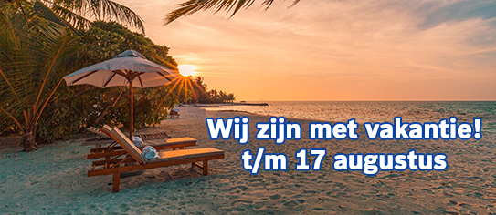 MultiCool Bouwvak 2025 - Wij zijn met vakantie